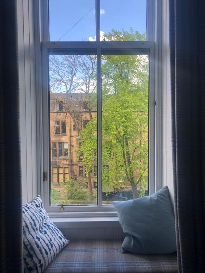 Beautiful Double Room In Idyllic West End Townhouse Glasgow Zewnętrze zdjęcie