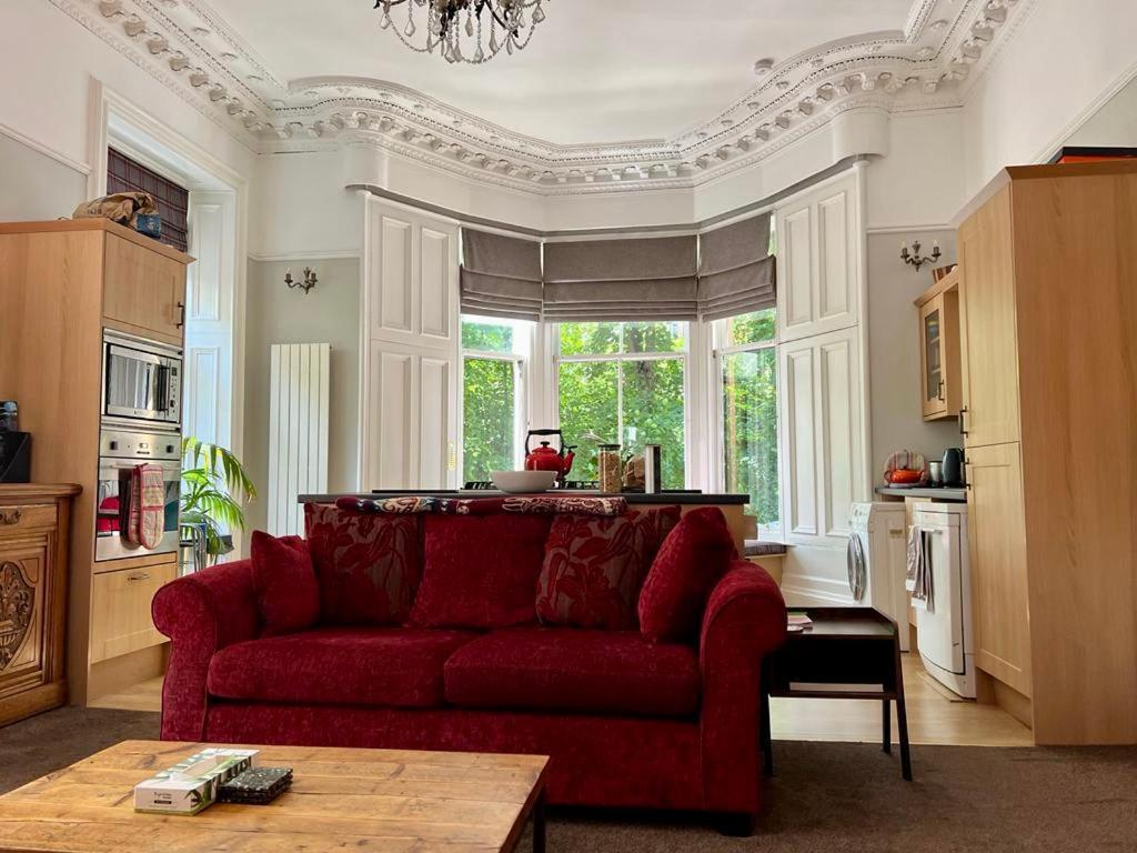 Beautiful Double Room In Idyllic West End Townhouse Glasgow Zewnętrze zdjęcie